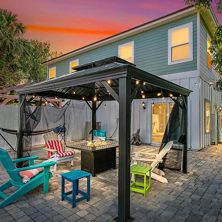 Few Steps To Ocean-4 Beach Cruisers & Free Parking & Private Backyard Jacksonville Beach Exterior foto