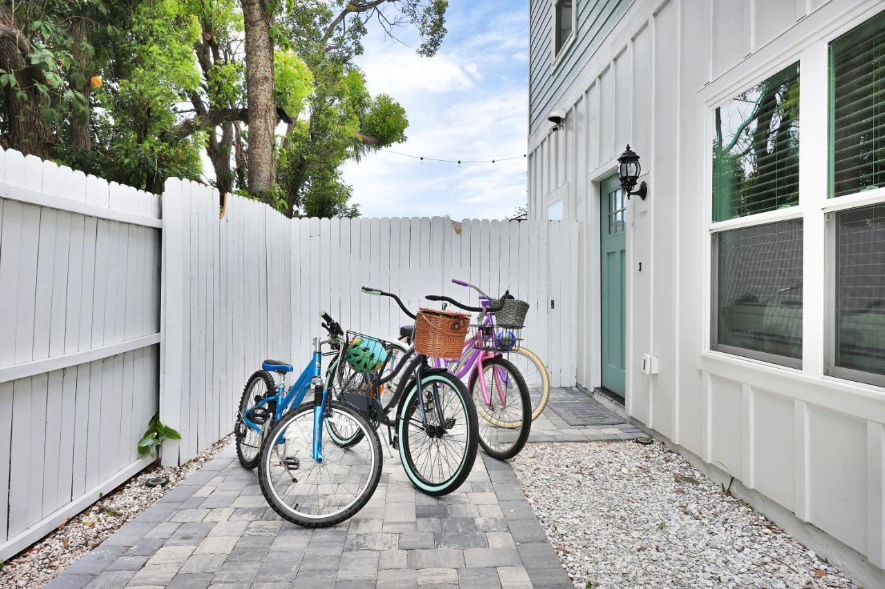 Few Steps To Ocean-4 Beach Cruisers & Free Parking & Private Backyard Jacksonville Beach Exterior foto